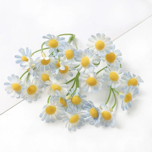 Artificial Flowers Artificial Silk Daisy UV Resistant Outdoor Fake Wildflow Carousel 1