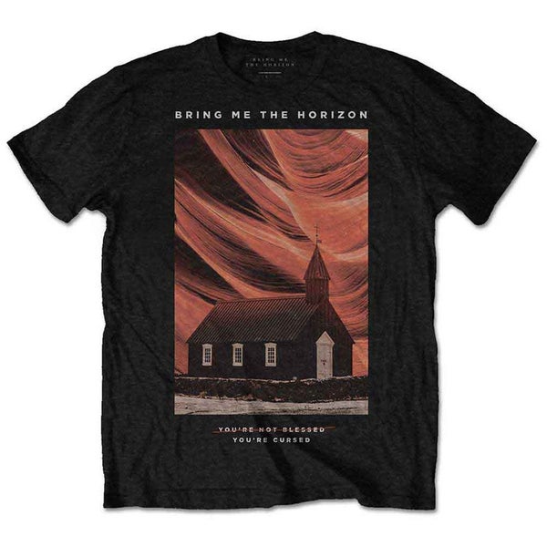 Bring Me The Horizon T Shirt Your Cursed Band Logo new Official Mens Black Carousel 1
