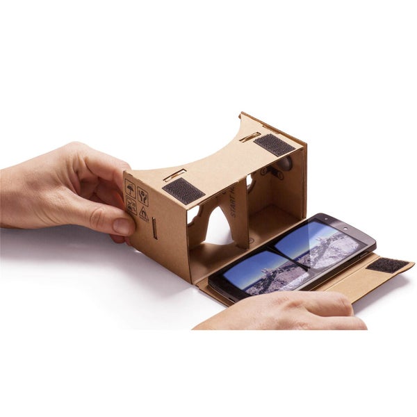 Google DIY Cardboard and Smartphone Virtual VR Reality Headset (Second Carousel 2