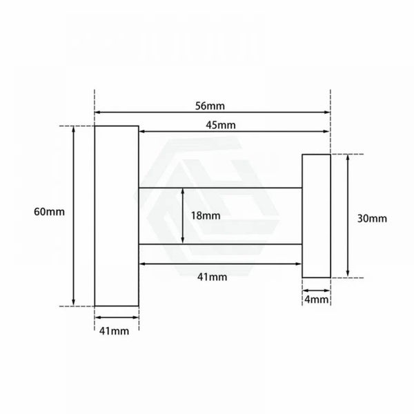 Pin Lever Round Brushed Yellow Gold Stainless Steel Robe Hook Wall Mounted Carousel 3