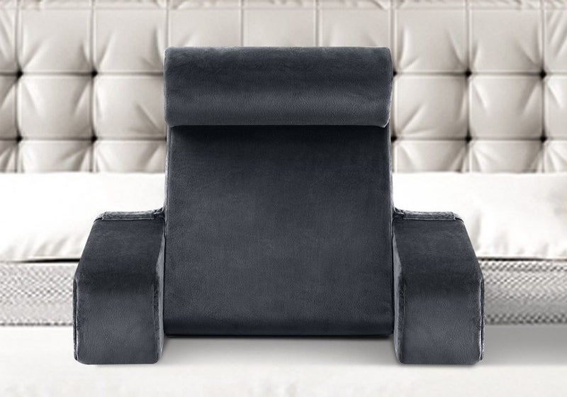 Bed Backrest Reading Pillow Set Back Neck Support Armrest Cushion Carousel 1