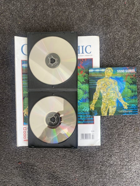 New Zealand Geographic - contains CD Sound Barrier Music of New Zealand Carousel 1