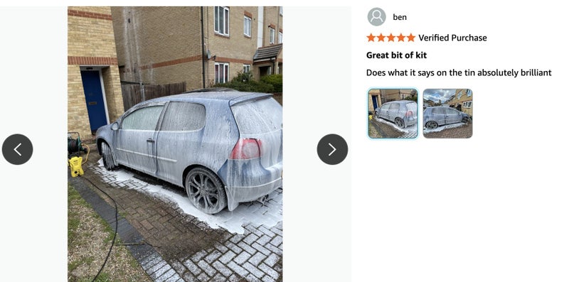 750ml KARCHER Foam Cannon High Pressure Washer K2 - K7 Water Blaster Attachment Carousel 10