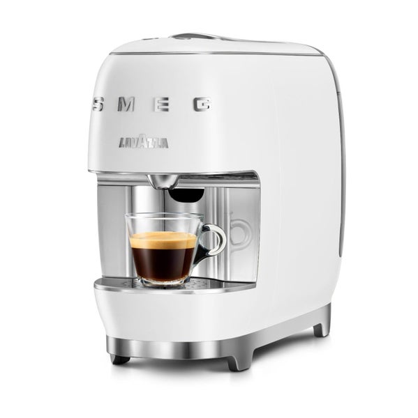 Lavazza SMEG Coffee Capsule Machine, White Carousel 1