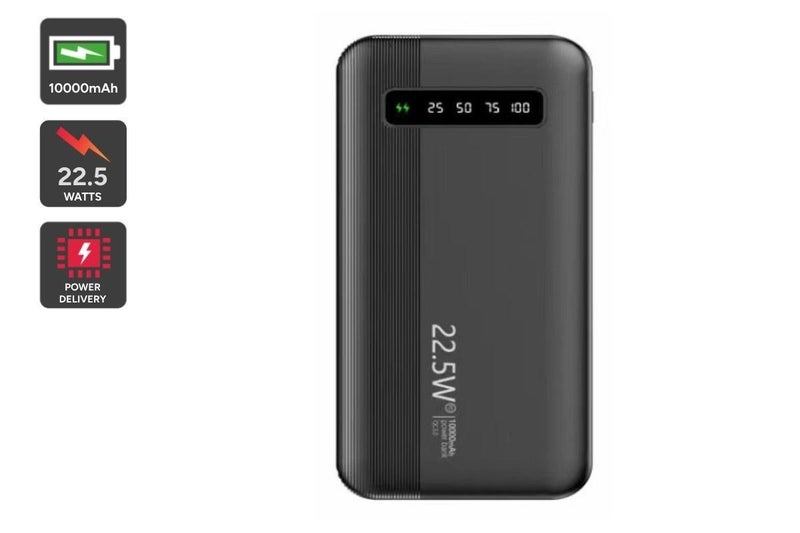 Kogan 10000mAh 22.5W PD Power Bank with USB-C Cable Carousel 1