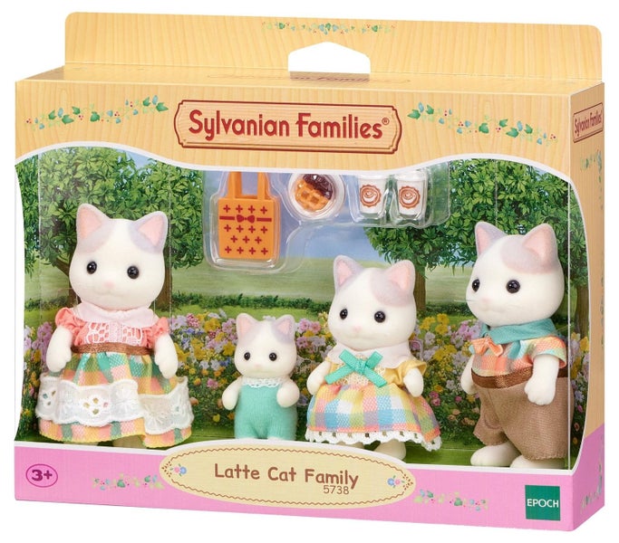 Sylvanian Families: Latte Cat Family Carousel 2