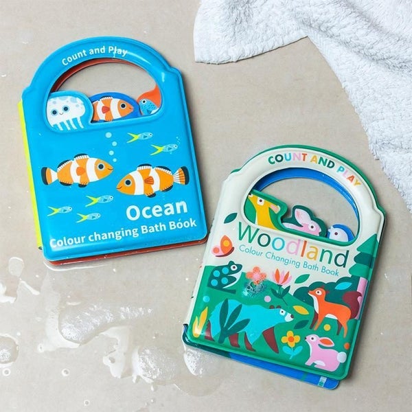 Rex London: Colour Changing Bath Book - Ocean Carousel 5