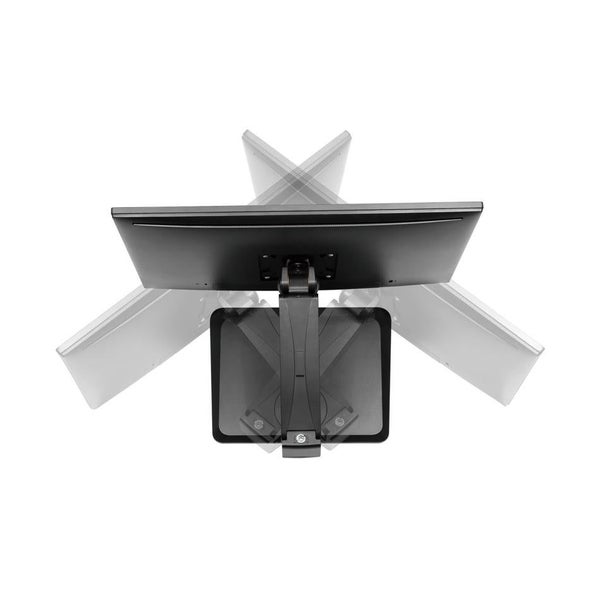 Brateck 17''-32'' Single Screen Monitor Stand - Matte Black Carousel 8