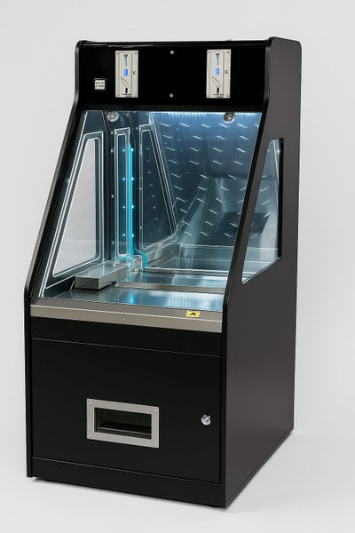 Brand New Full Size Plain Black Coin Pusher Unit Carousel 1