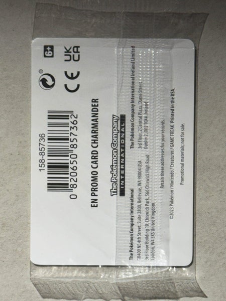 Charmander EB games Promo - 004/165 (EBGames Exclusive) Carousel 2