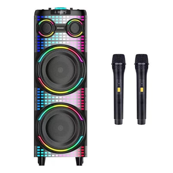 12" Battery Powered/Wireless Party Speakers/Karaoke 120WRMS Carousel 1