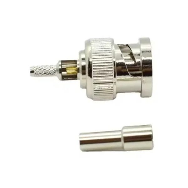 TECHOMAN BNC Crimp Plug RG174 , RG316 , RG-174 , RG-174 Coaxial Cable Carousel 2