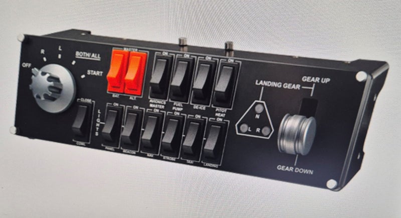 Logitech Switch Panel and Multi Panel for flight simulation64859499029377113