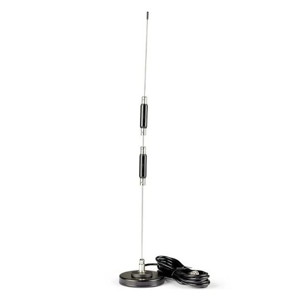 MOONRAKER G.SCAN II Mobile Scanner Antenna 25-2000 MHz 9cm Magnetic Base & BNC Carousel 1