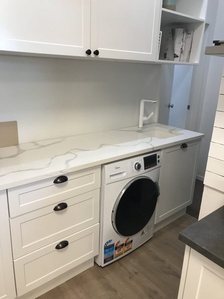 Laundry flatpack incl. internal iron board and laminate benchtop - Pre Order NOW Carousel 2