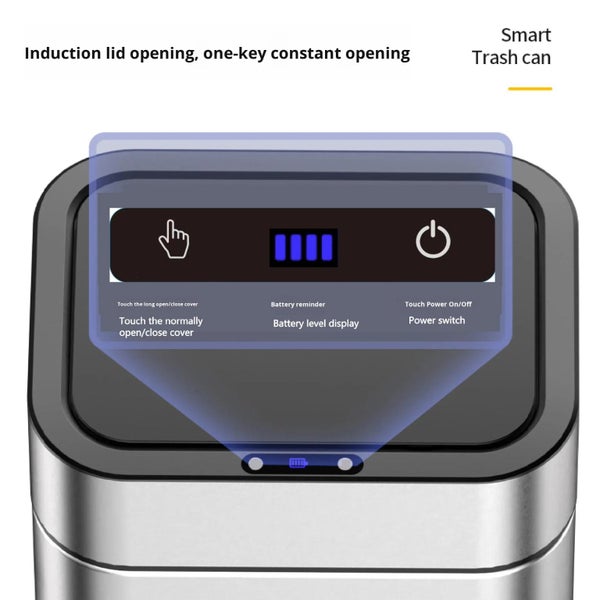 Automatic Sensor Trash Can, Hands-Free Touchless Design Carousel 2