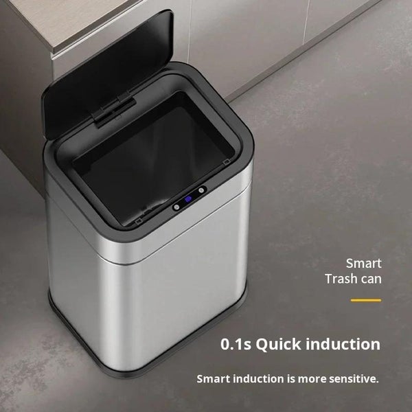 Automatic Sensor Trash Can, Hands-Free Touchless Design Carousel 7