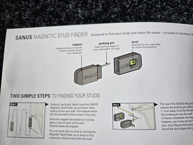 Sanus TV Wall Bracket Carousel 6