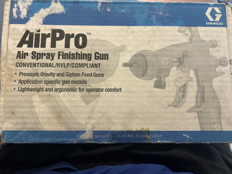 AirPro Pressure Feed Airspray Gun 1.1mm nozzle Carousel 1