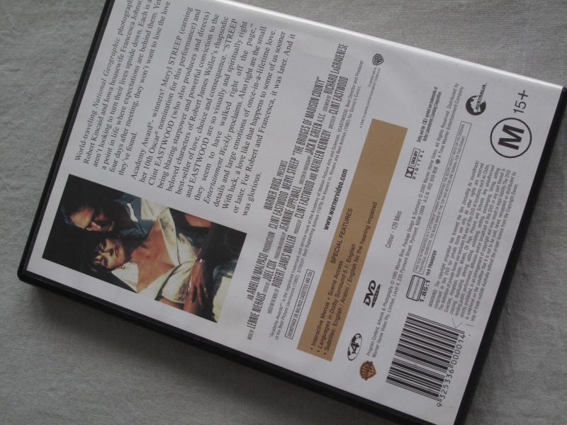 The Bridges of Madison County (Clint Eastwood / Meryl Streep) DVD :) Carousel 2