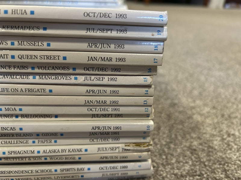 NZ Geographic set (142 issues) Vol1-Vol142 Carousel 2