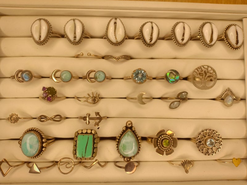 Boho Crystal Ring Collection Carousel 2