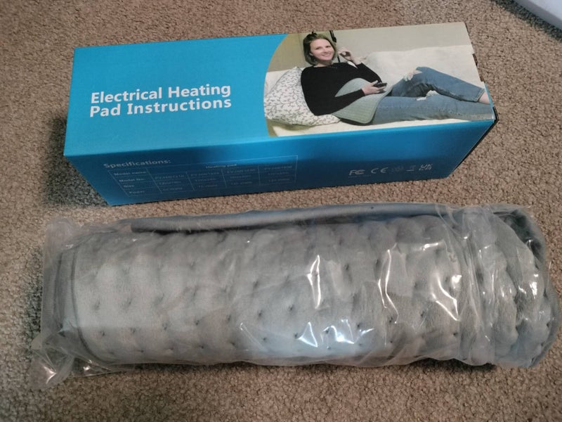 Unwanted Gift Electric Heating Pad Blanket Temperature Control Smart Timer Carousel 1