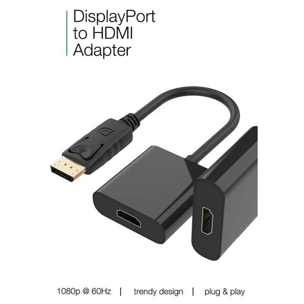 HDMI Adapter, Display Port to HDMI Converter, DP to HDMI Cord (Male to Fema Carousel 8