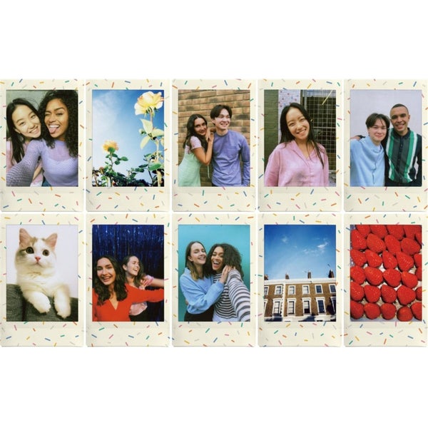 Fujifilm Instax Mini Film, Sprinkles 10 Pack [4547410541700] Carousel 7