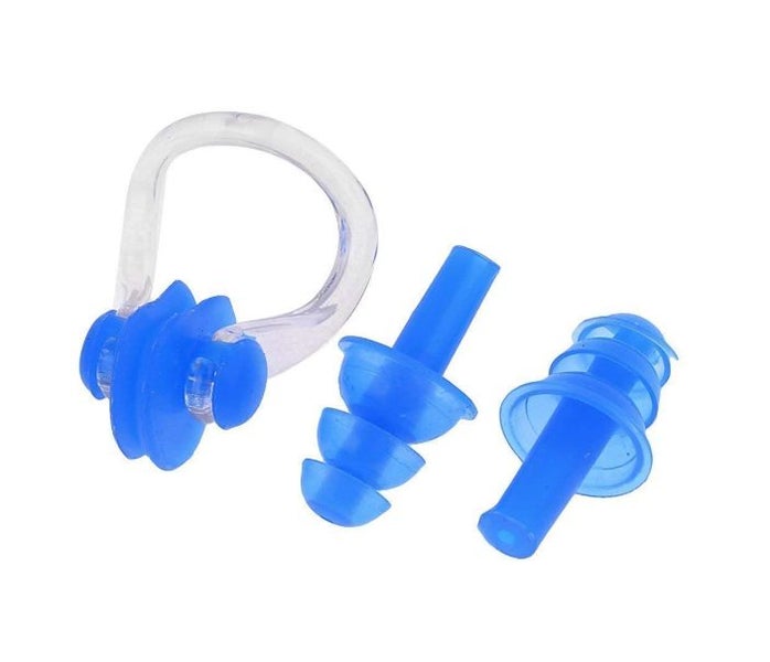 Silicone Swimming Nose Clip and Earplugs Set Carousel 3