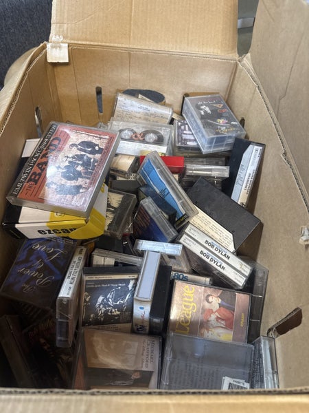 Assorted tapes. In good condition. Carousel 1