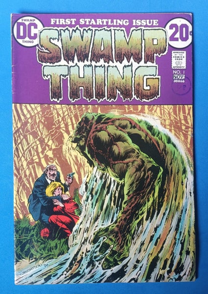 Swamp Thing #1 (1972, DC) – First Appearance – Wrightson/Wein VG/FN Carousel 1
