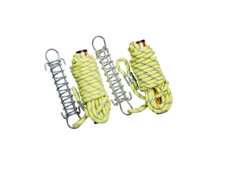 Single Guy Rope and Spring Reflective Glow In The Dark Guy Rope x 2 pack Carousel 1