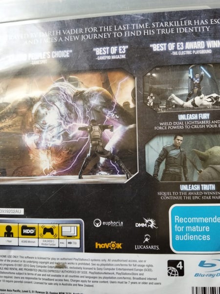 Star Wars (Force Unleashed) PS3 Carousel 3