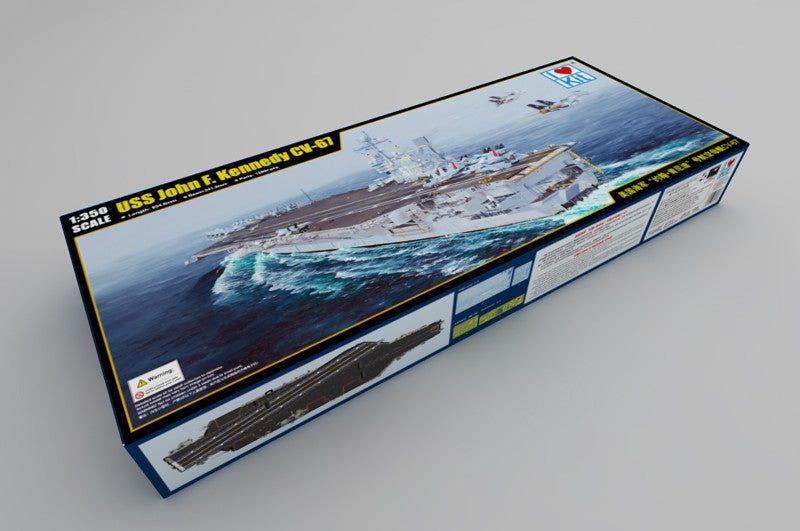 I Love Kit 1/350 Scale USS John F. Kennedy CV-67 Aircraft Carrier 65306 Plast... Carousel 1