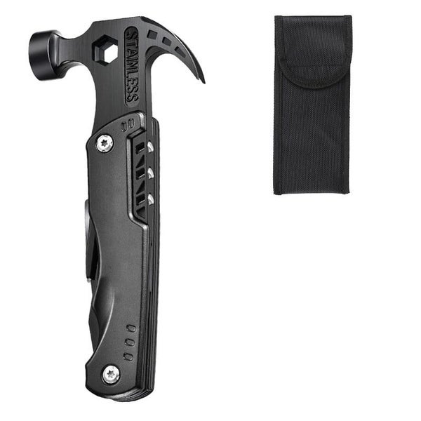 Durable Outdoor 12-In-1 Stainless Steel Camping Hammer Multitool For Surviv Carousel 1