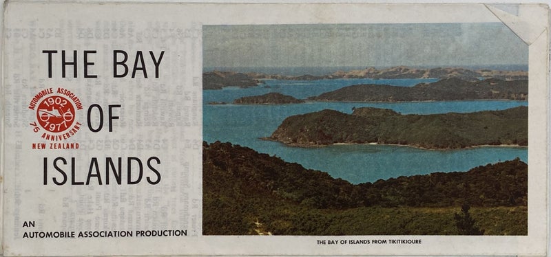 AA ROAD MAP: The Bay of Islands 1977 Carousel 1