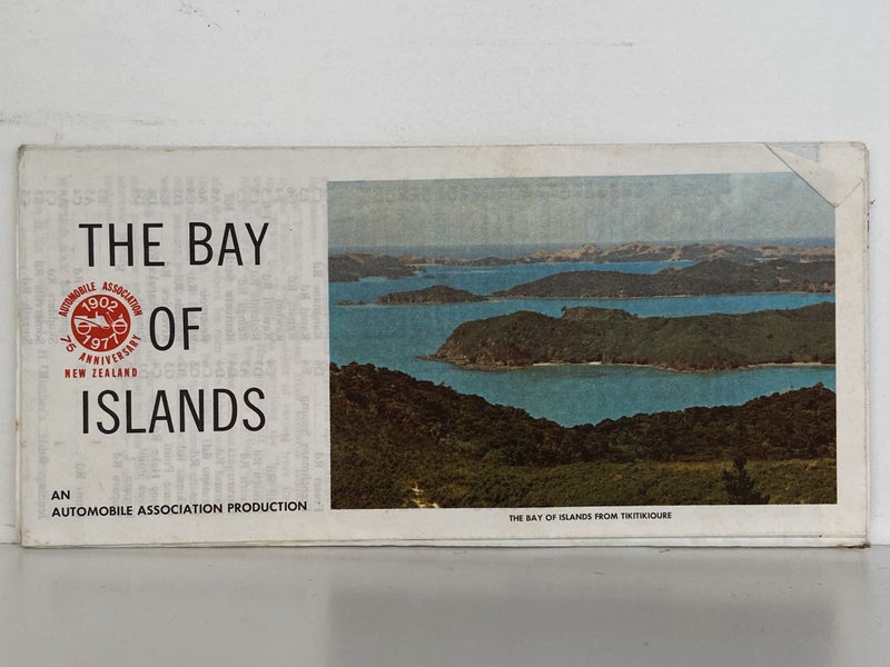 AA ROAD MAP: The Bay of Islands 1977 Carousel 2