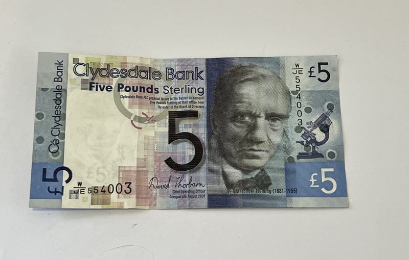 SCOTLAND - CLYDESDALE BANK £5 Carousel 1