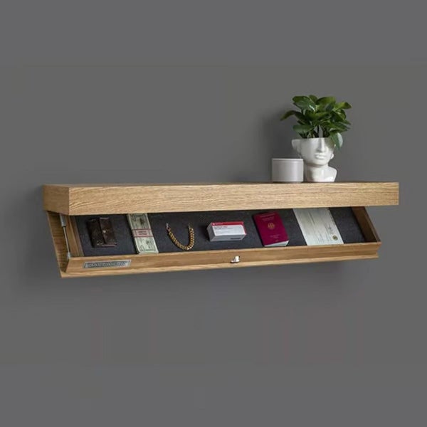 Magicflap Hidden Shelf Wall Mounted With Secret Compartment A Floating Storage S Carousel 5
