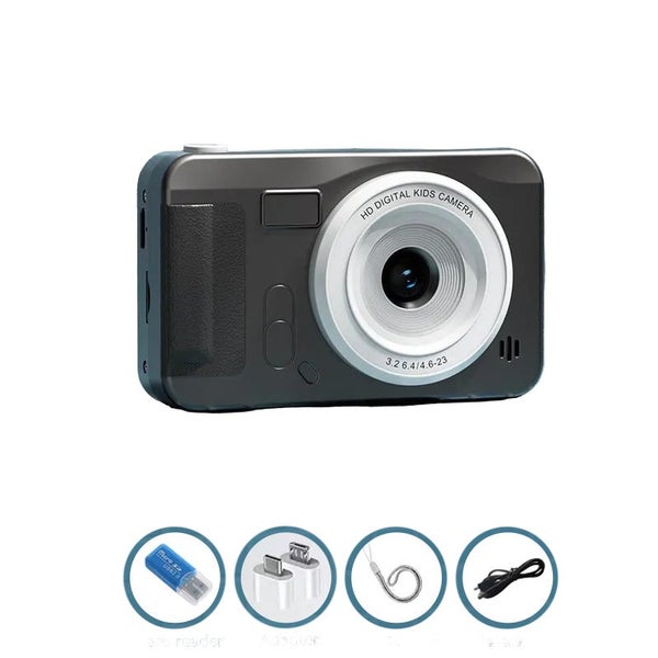 Elosung Student Hd Digital Camera 44Mp 8X Zoom Autofocus Dual Lens Type Charging Carousel 1