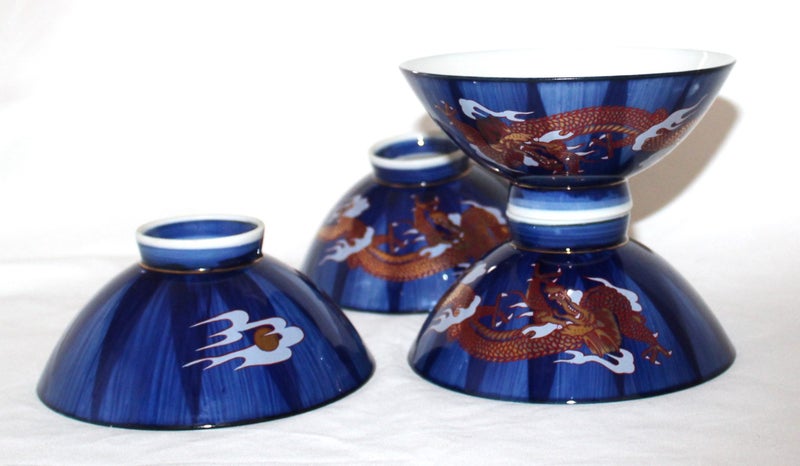 <<< ASIAN PORCELAIN (4) BOWLS >>> Carousel 1