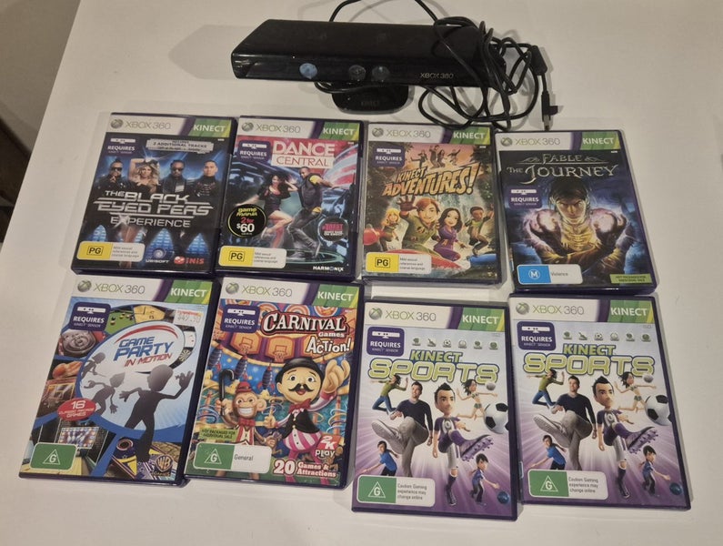Xbox360 kinetic camera and games Carousel 1