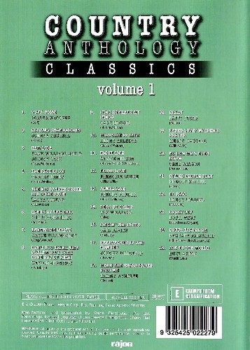 Country Anthology Classics Vol 1 - Porter Wagner Waylon Jennings DVD Region 4 Carousel 2