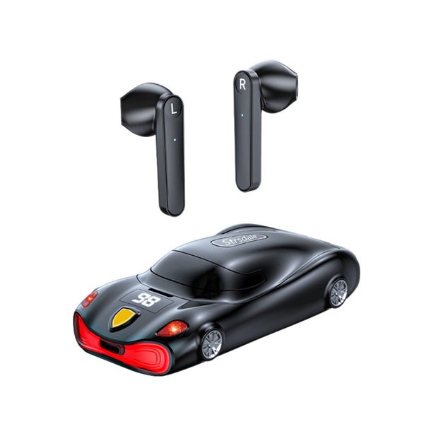 Game Sports Car Modeling Wireless Bluetooth Headset Display Low Battery Del Carousel 2