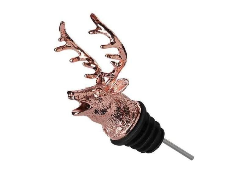 Deer Head Wine Mouth Pourer High End Red Wine Awakener Mouth With Bottle Carousel 1