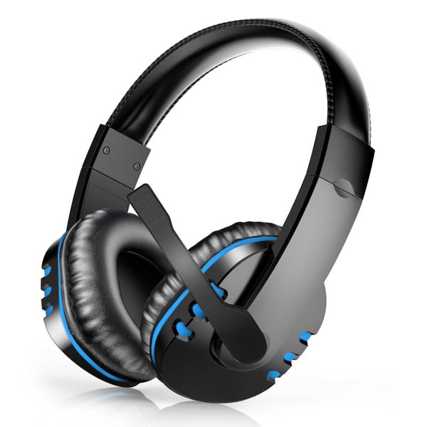 Gaming Headset with Noise Cancelling Mic, Stereo Surround Sound Gaming Head Carousel 1