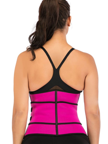 Women Adjustable Waist Trainer Corset Trimmer Belt Body Shaper Neoprene Spo Carousel 7