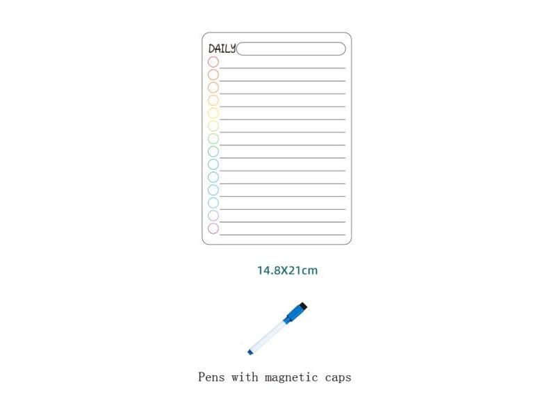 Magnetic Calendar For Fridge Monthly Weekly Planner Whiteboard Calendar Table Carousel 1