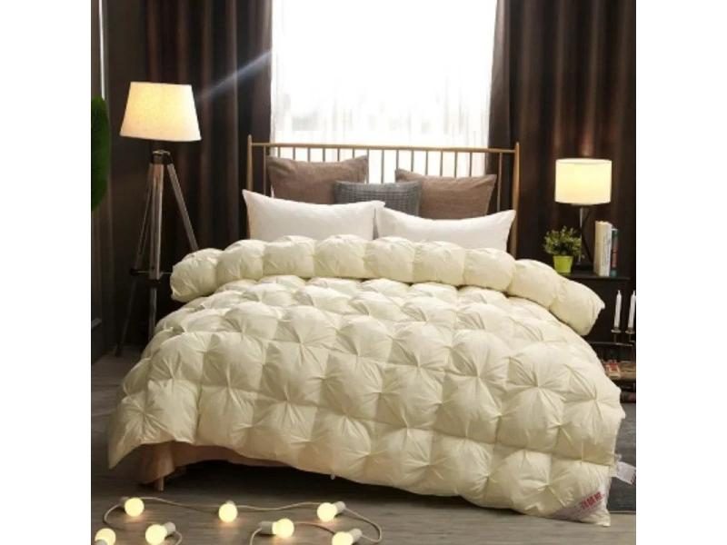 Luxury 95% Goose Down Filling Quilted Cotton Quilt Cover Five-star Hotel Carousel 1